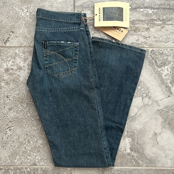 Delta Blues Low Rise Stretch Bootcut Jeans, Size 27 New w/Tag - Picture 11 of 11